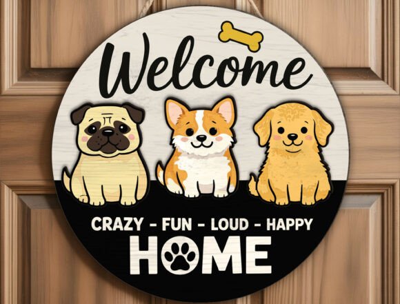Custom Dog Breed Welcome Home Sign Decor: A Designer's Review