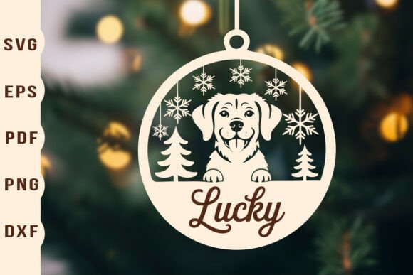 Dog Christmas Ornament SVG Laser Cut: A Designer’s Honest Take