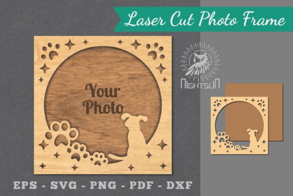 Dog Laser Cut Photo Frame 3: A Designer's Review