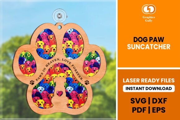 Dog Paw Suncatcher SVG β A Designer's Honest Take