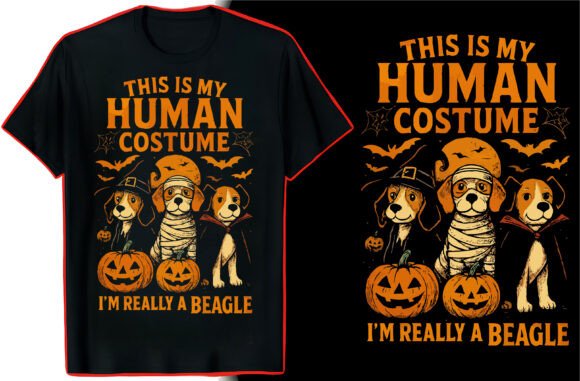 Halloween Beagle TShirt