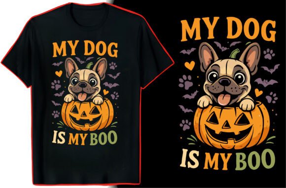 Halloween Bulldog TShirt