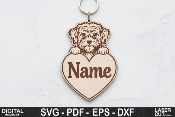 Havanese Dog Heart Keychain SVG: A Hands-On Review