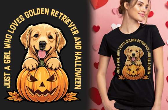 Just a Girl Who Loves Golden Retrievers