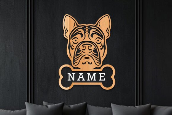 Laser Cut Bulldog Wood Sign SVG Review