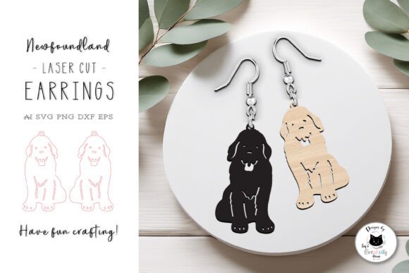 Newfoundland Dog Earrings: A Designer's Review